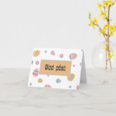 Fijn Påsk, Zweeds Gelukkig Pasen Kaart (Gele Bloem)