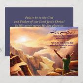 Fijn.  Paspoortkaarten Feestdagenkaart (Voorkant / Achterkant)