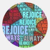 Fijn! Ronde Sticker (Voorkant)