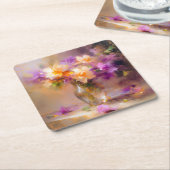 Fijn stilleven kartonnen onderzetters (Schuin)