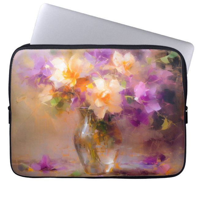 Fijn stilleven laptop sleeve (Voorkant)