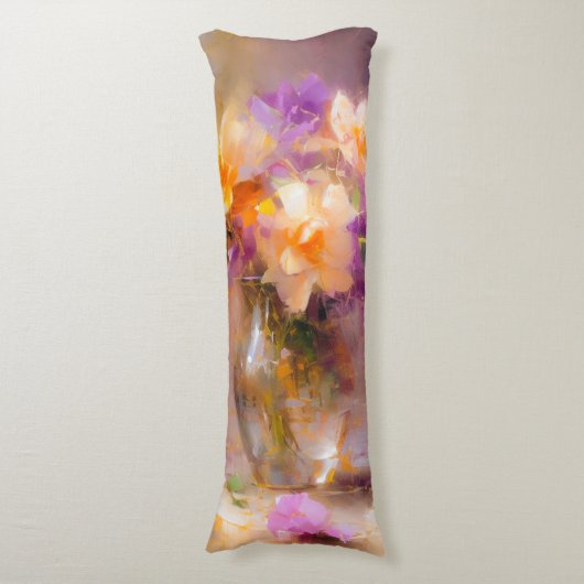 Fijn stilleven lichaamskussen (Voorkant Verticaal)