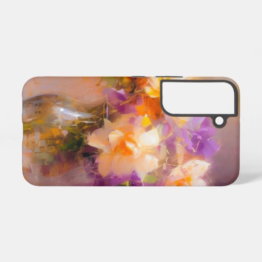 Fijn stilleven samsung galaxy hoesje (Achterkant horizontaal)