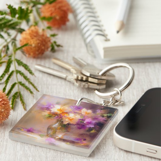 Fijn stilleven sleutelhanger (Voorkant Rechts)