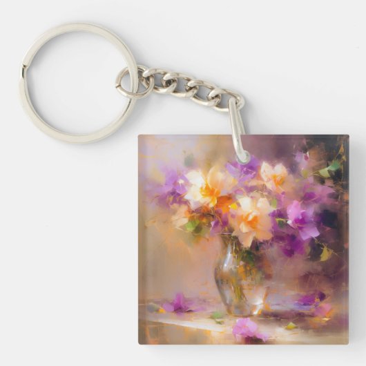 Fijn stilleven sleutelhanger (voorkant)