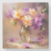 Fijn stilleven stenen onderzetter (Voorkant)