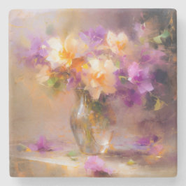 Fijn stilleven stenen onderzetter