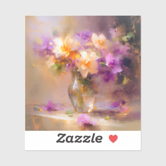 Fijn stilleven sticker (Vel)