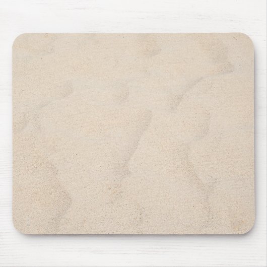 Fijn strandzand ontwerp muismat (Voorkant)