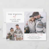 Fijn | Twee uitnodiging voor een fotoweddenschap (Voorkant)