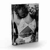 Fijn voor altijd cute whimsical bruiloft fotoblokken (Links)