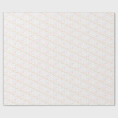 Fijn voorjaarswikkelpapier cadeaupapier (Vlak)