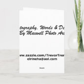 Fijn Wenskaart voor onze zoon Feestdagen Kaart (Achterkant)