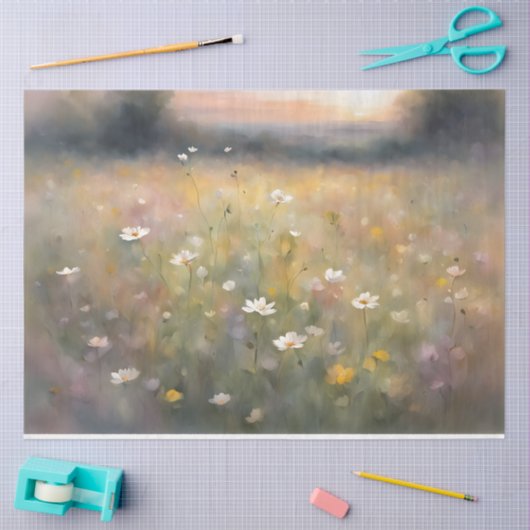 Fijn Wildflower-tissuepapier Tissuepapier (Craft)