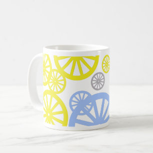 Fijnachtig Happy Wheel Circle Pattern Product Koffiemok