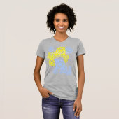 Fijnachtig Happy Wheel Circle Pattern Product T-shirt (Voorkant volledig)
