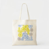 Fijnachtig Happy Wheel Circle Pattern Product Tote Bag (Voorkant)