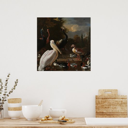 Fijnboomvogels Poster (Keuken)