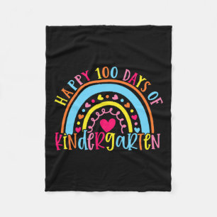 Fijne 100 dagen kinderopleiding 100 dagen school R Fleece Deken