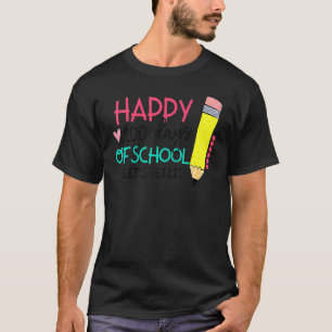 Fijne 100 dagen school laten we 100 dagen later we t-shirt