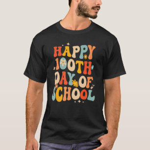 Fijne 100 dagen van de leerling van de school Groo T-shirt