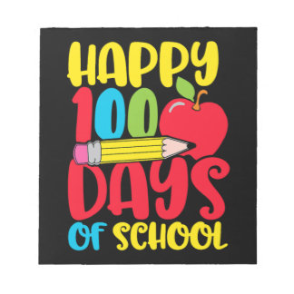Fijne 100 dagen van schooldocenten en Kinderen 1. Notitieblok