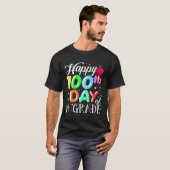 Fijne 100e dag van de eerste graad van leraar of k t-shirt (Voorkant volledig)