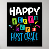 Fijne 100e dag van de eerste klas lerarenstudenten poster (Voorkant)