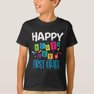 Fijne 100e dag van de eerste klas lerarenstudenten t-shirt
