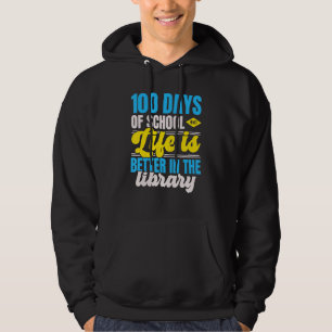 Fijne 100e dag van de leerling-leerling hoodie
