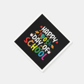 Fijne 100e dag van de leerling van de school servet (Hoek)