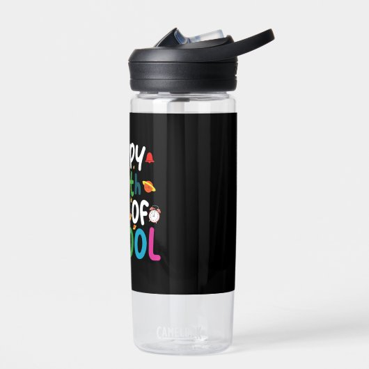 Fijne 100e dag van de leerling van de school waterfles (Links)