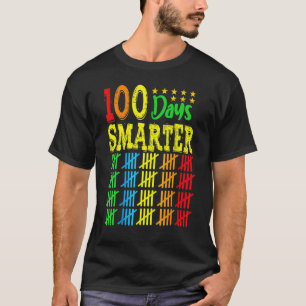 Fijne 100e dag van de leraar 100 dagen slim t-shirt