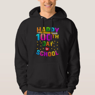 Fijne 100e dag van de School voor docenten en stud Hoodie