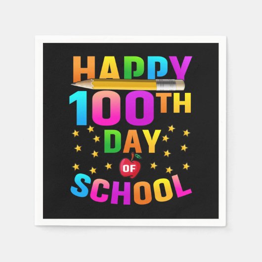 Fijne 100e dag van de School voor docenten en stud Servet (Voorkant)