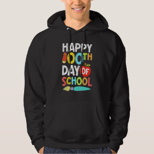 Fijne 100e dag van de School voor Onderwijs of Kin Hoodie