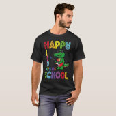 Fijne 100e dag van de schoolcodenummer G T-shirt (Voorkant volledig)