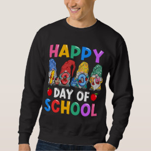Fijne 100e dag van de schoolklank Gnomen Gift Stud Trui