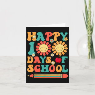 Fijne 100e dag van de schoolleraar Groovy - 100 da Kaart
