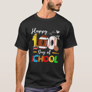 Fijne 100e dag van de schoolleraar Kinder Afstudee T-shirt