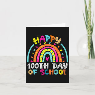 Fijne 100e dag van de schoolleraar Kinderen 100 da Kaart