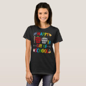 Fijne 100e dag van de schoolstudenten Kinder jonge T-shirt (Voorkant volledig)
