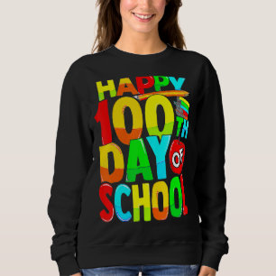 Fijne 100e dag van schoolleraar Kinder kind Trui