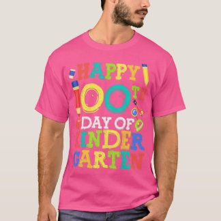 Fijne 100ste dag kindertuin komt terug naar Schoo T-shirt