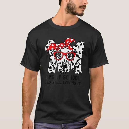 Fijne 101 dagen schoolkotterhond en nog steeds van t-shirt (Voorkant)