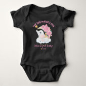 Fijne 1e Moederdag Baby Body Romper (Voorkant)