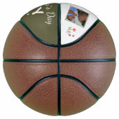 Fijne 1e Vaderdag Papa Herinnering 3 Foto Basketbal (Rechts)