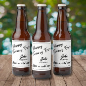Fijne 21! Jake! Heb een koude! Bier Etiket