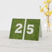 Fijne 25ste verjaardag! kaart (Gele Bloem)