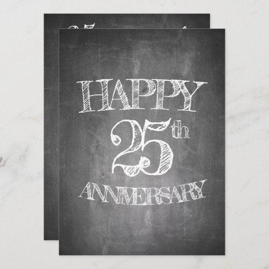 Fijne 25ste verjaardag op de krijgsraad (Voorkant / Achterkant)